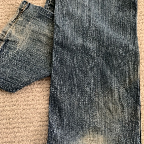 Levi’s Signature Gold Mid Rise Boot Cut Misses 16, 33 W Medium med wash worn - Picture 4 of 10